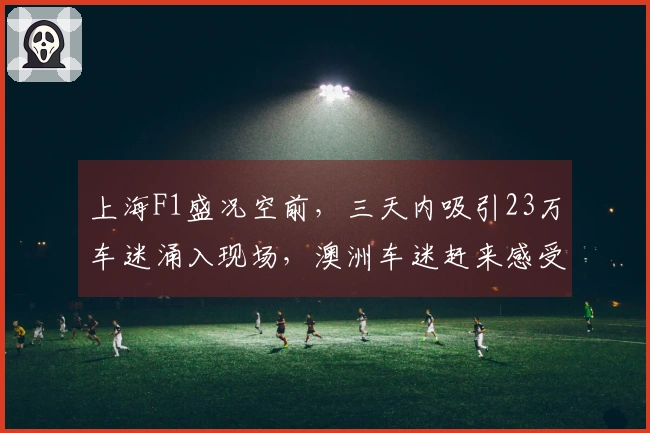 上海F1盛况空前，三天内吸引23万车迷涌入现场，澳洲车迷赶来感受赛事热潮！