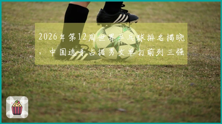 2026年第12周世界乒乓球排名揭晓，中国选手占据男女单打前列三强